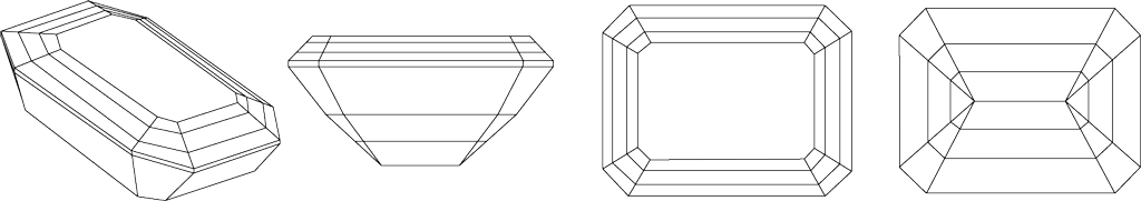 Emerald Cut Diagram