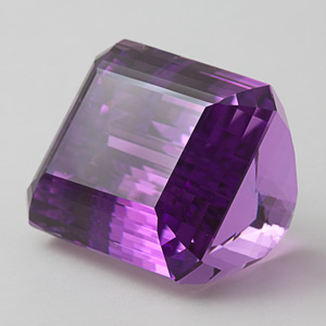 Image of faceted Spodumene (Kunzite variety)